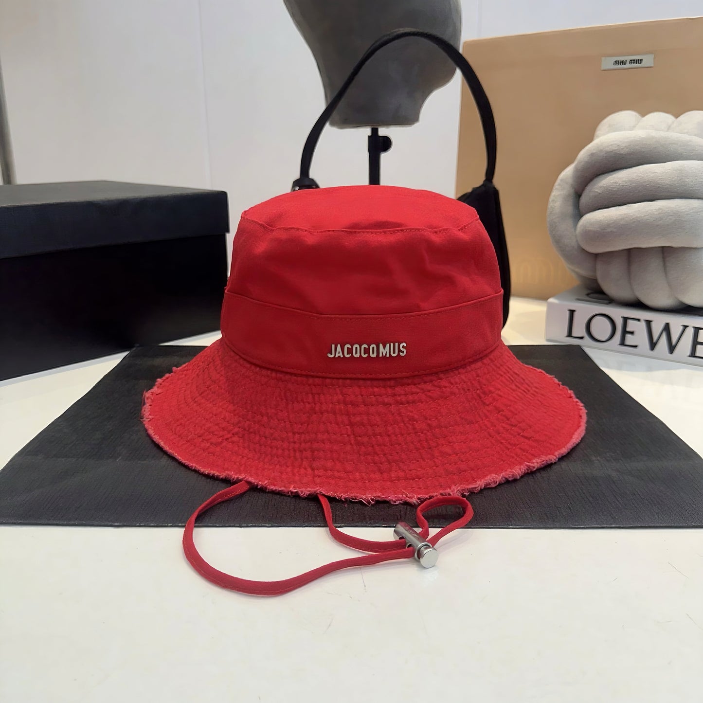 Letter Stitch Cap